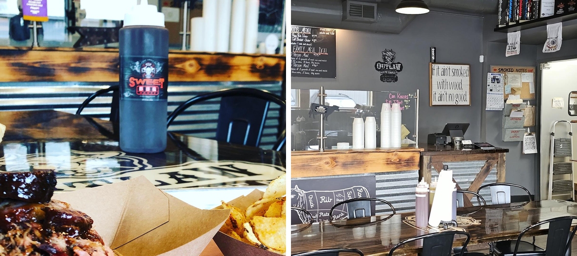 Outlaw Smokehouse Menu