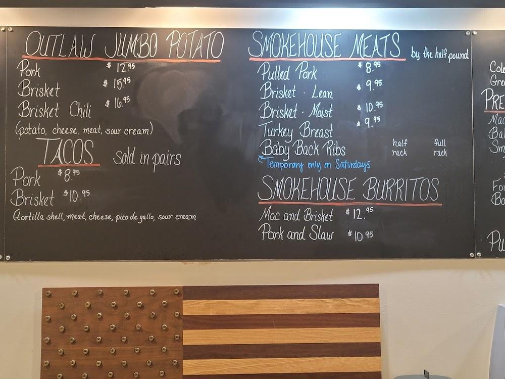Outlaw Smokehouse Menu image 4